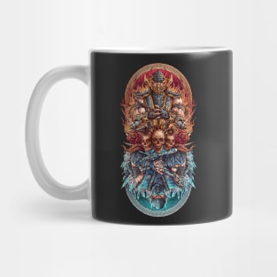 fire vs ice Mug